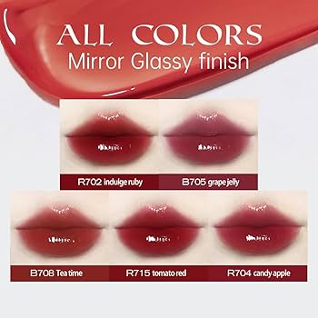 COLORKEY エアリップグレーズ リップティントミラーシリーズ Amazon.com : COLORKEY Lip Gloss Mirror Series, Hydrating Lip Gloss